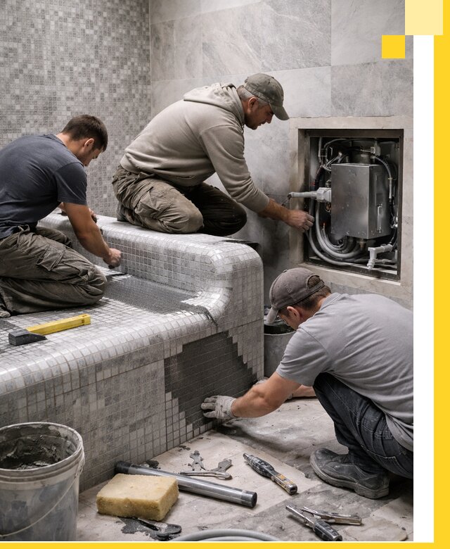 Проекты хамамов под ключ в Майкопе и дизайн и строительство