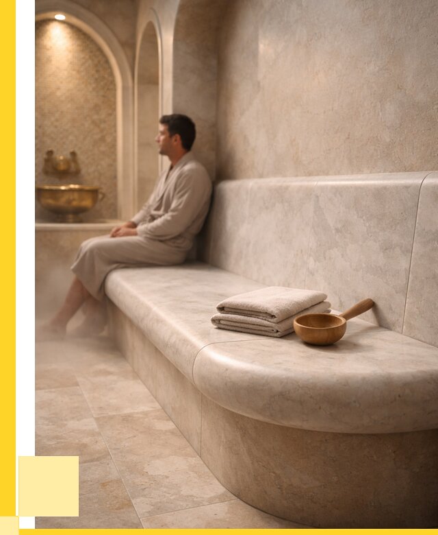 Сиденья для хамама в Майкопе под ключ от 12131 р. | ЭриданМкп