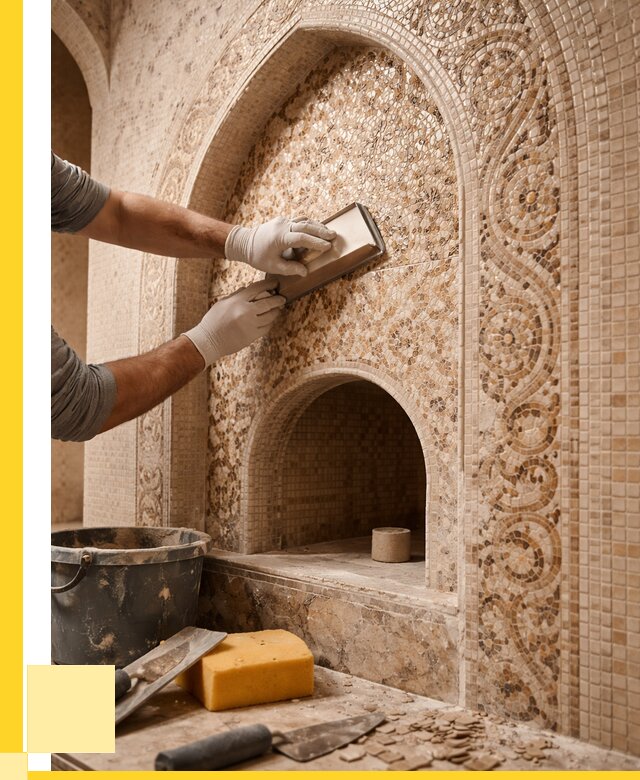 Мозаика для хамама в Майкопе под ключ от 5055 р. | ЭриданМкп